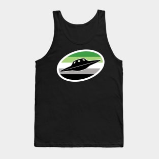 Aromantic UFO Cryptid Pride Tank Top